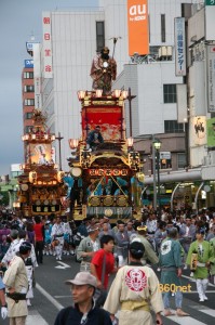 熊谷うちわ祭 初叩き合い